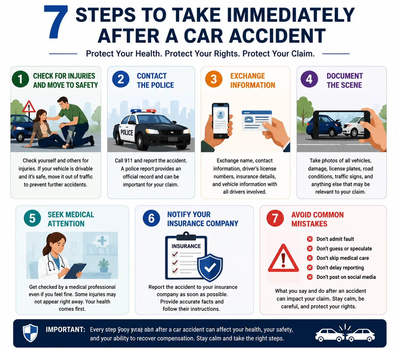 What to Do Immediately After a Car Accident