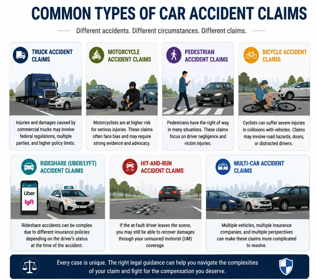 Special Types of Car Accident Claims